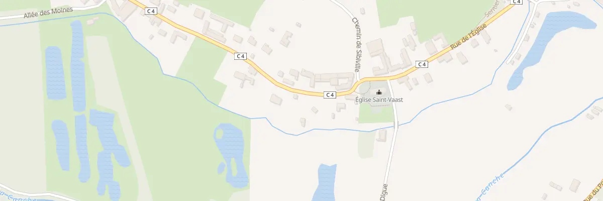 Plan du 659 Rue de l’Eglise à Bouret-sur-Canche