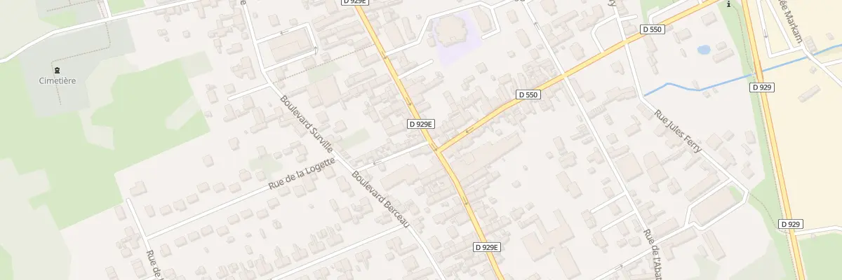 Plan du 54 Rue du Gal Leclerc à Mouy