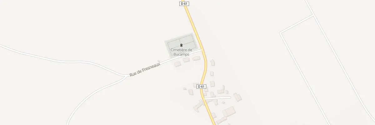Plan du 3 Rue de Fresneaux à Bucamps