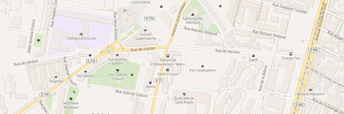 Plan du 34 Av Louis Pasteur à Bagneux