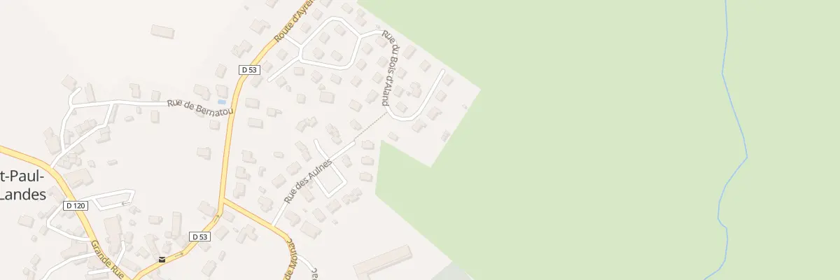 Plan du 30 Rue du Bois d’Aland à Saint-Paul-des-Landes