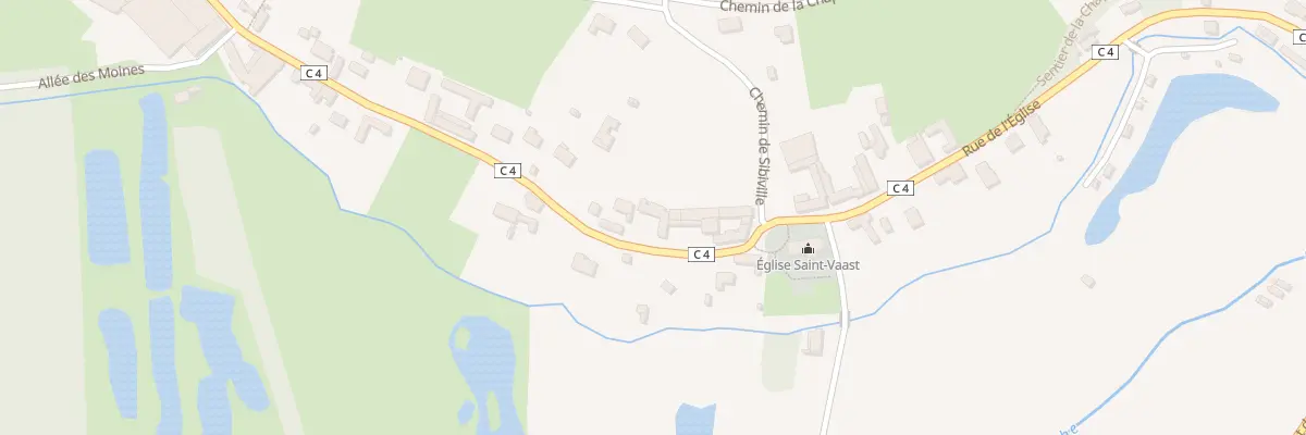 Plan du 660 Rue de l’Eglise à Bouret-sur-Canche