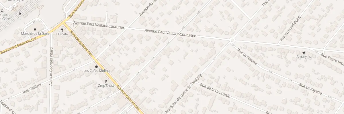 Plan du 28 Rue de la Paix à Sainte-Geneviève-des-Bois