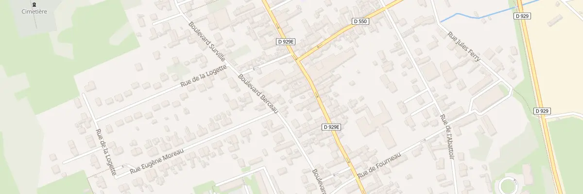 Plan du 68 Rue du Gal Leclerc à Mouy
