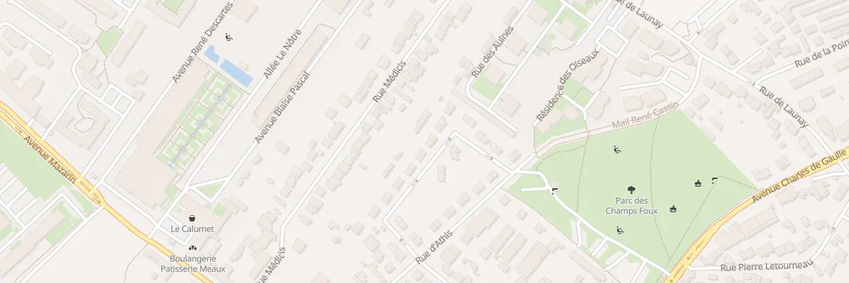 Plan du 23 Rue de Verdun à Chilly-Mazarin