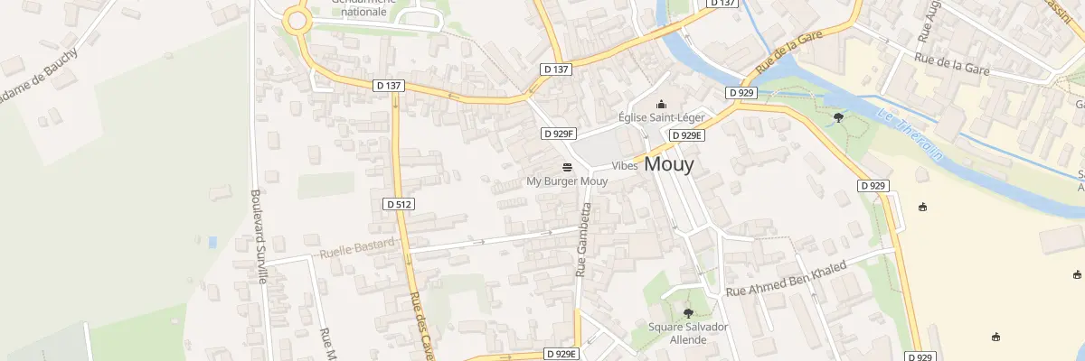 Plan du 13A Pl Cantrel à Mouy