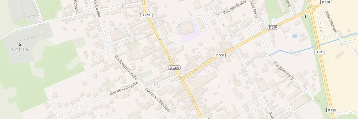 Plan du 47 Rue du Gal Leclerc à Mouy