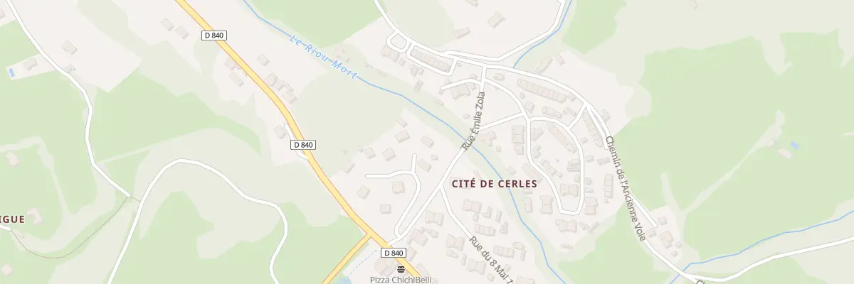 Plan du 8 Res Bellevue à Firmi