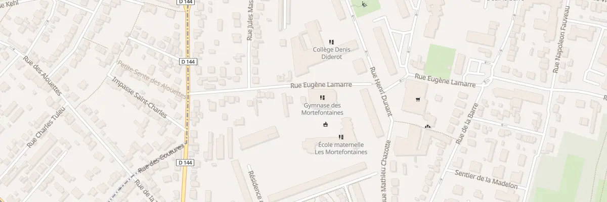 Plan du 19 Rue Eugène Lamarre à Deuil-la-Barre