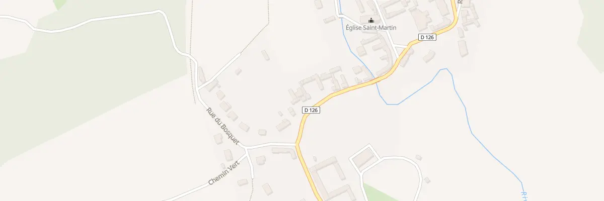 Plan du 5 Rue Faraux à Gézaincourt