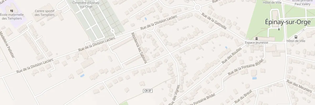 Plan du 28 Rue des Sablons à Épinay-sur-Orge