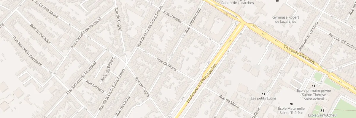 Plan du 53 Rue Enguerrand à Amiens