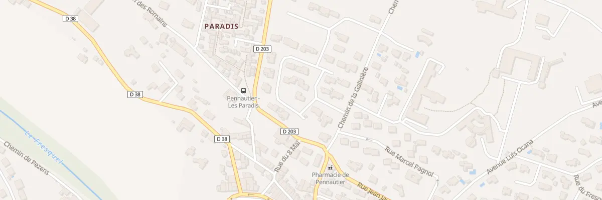 Plan du 13 Rue du Colombier à Pennautier