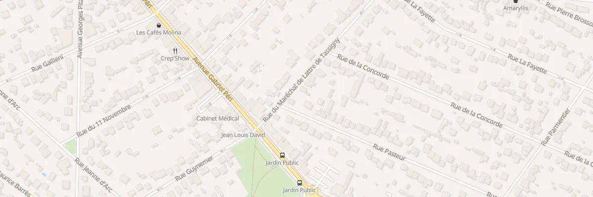 Plan du 1 Rue Pasteur à Sainte-Geneviève-des-Bois