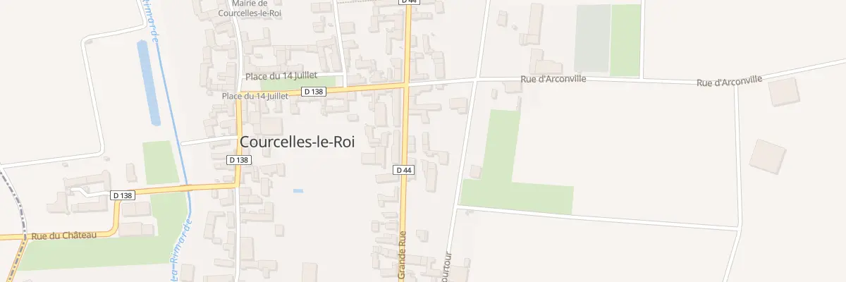 Plan du 5B Gr Grande Rue à Courcelles-le-Roi