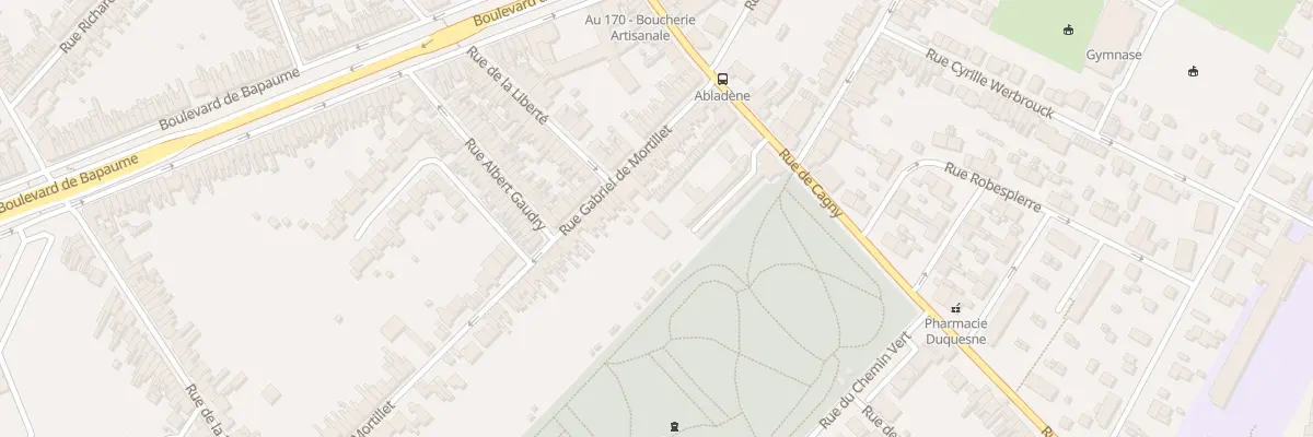 Plan du 41 Rue Gabriel de Mortillet à Amiens