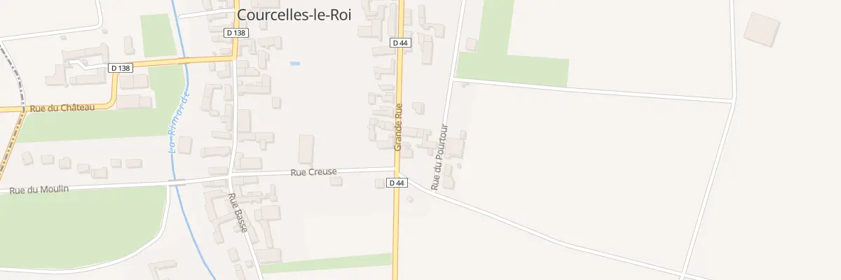 Plan du 15 Gr Grande Rue à Courcelles-le-Roi