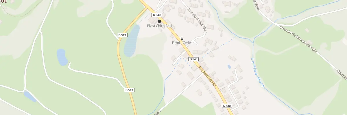 Plan du 17B Rue Jean Moulin à Firmi