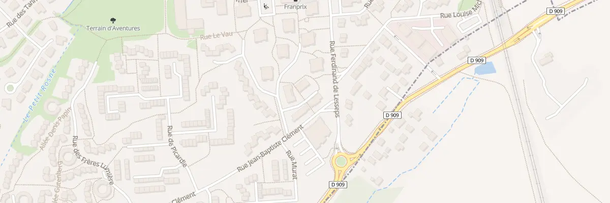 Plan du 2 Rue Yves Montand à Bouffémont