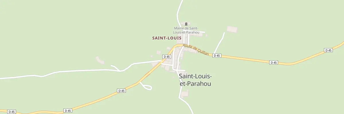 Plan du 16 Le Village à Saint-Louis-et-Parahou