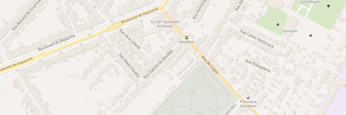 Plan du 19 Rue Gabriel de Mortillet à Amiens