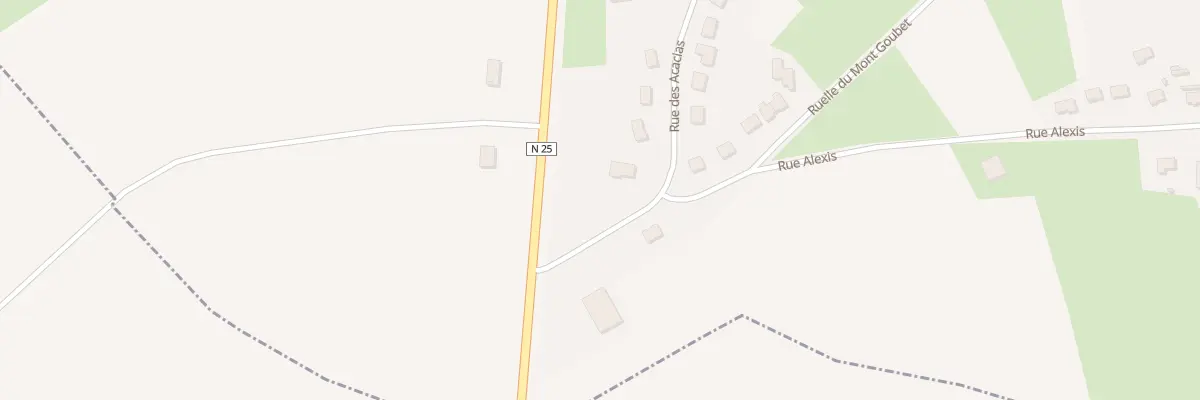 Plan du 34 Rue des Acacias à Talmas