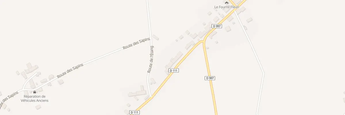 Plan du 6 Rte de Saint-Severe à Sidiailles
