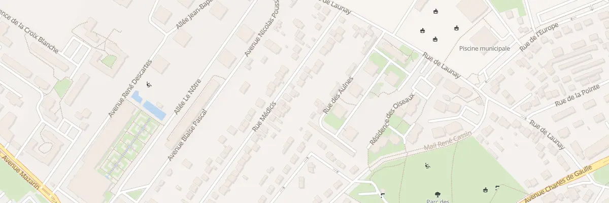Plan du 30 Rue Médicis à Chilly-Mazarin