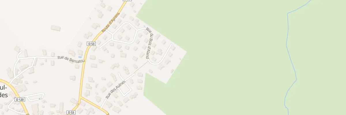 Plan du 32 Rue du Bois d’Aland à Saint-Paul-des-Landes