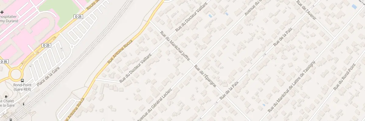 Plan du 14 Rue du Marechal Joffre à Sainte-Geneviève-des-Bois