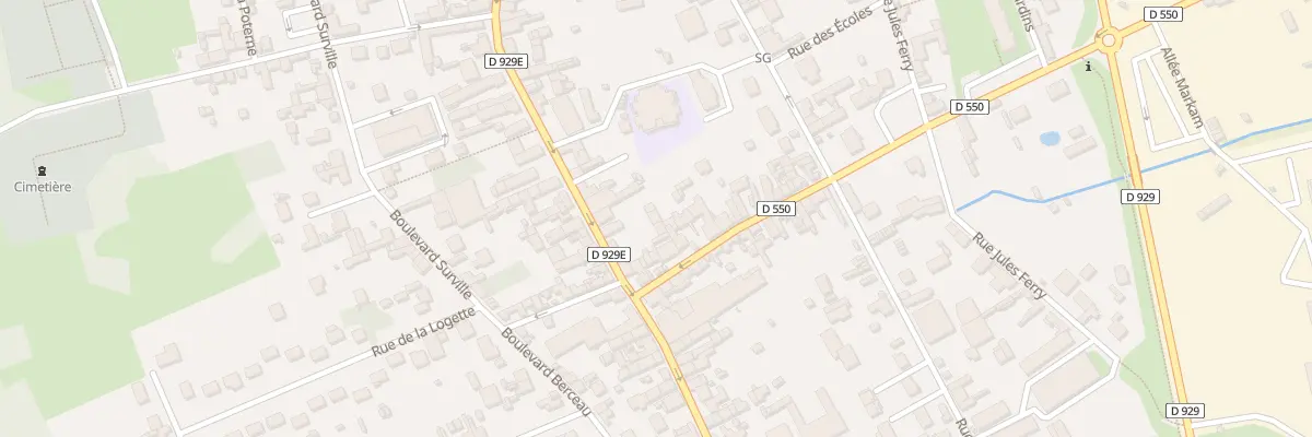 Plan du 49 Rue du Gal Leclerc à Mouy