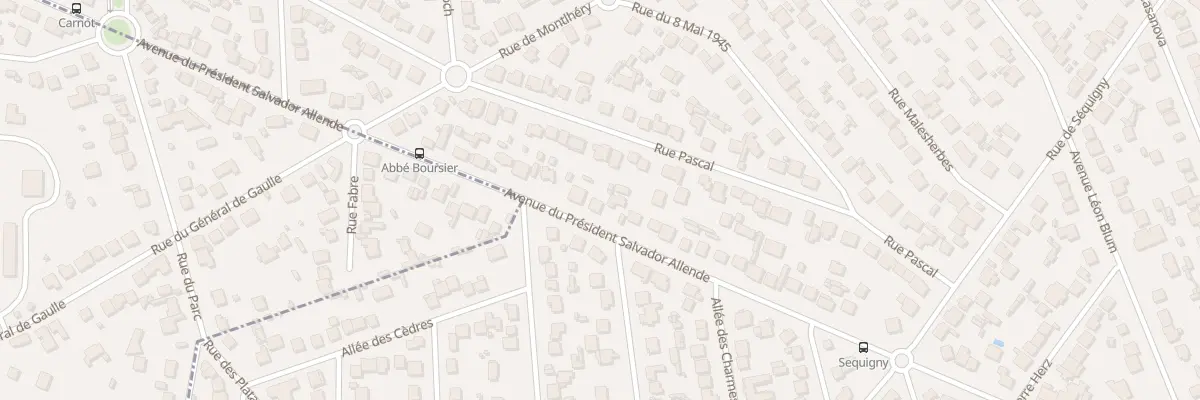 Plan du 141 Av Pdt Salvador Allende à Sainte-Geneviève-des-Bois
