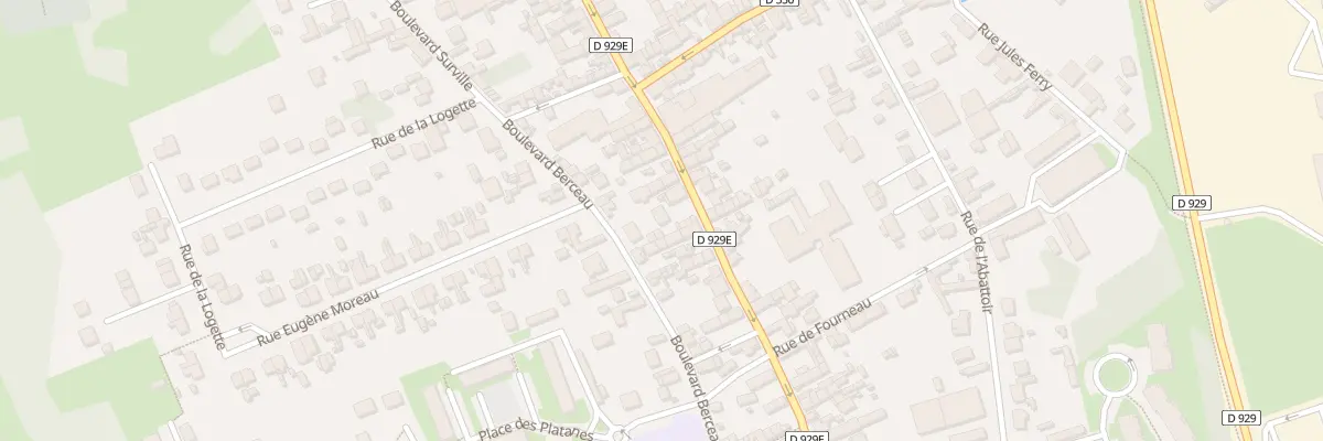 Plan du 83B Bd Berceau à Mouy