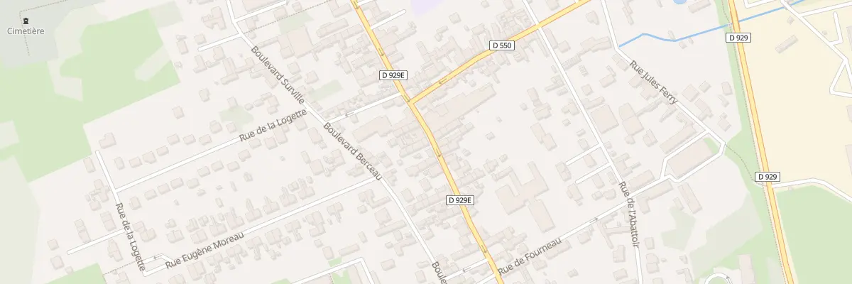 Plan du 66 Rue du Gal Leclerc à Mouy