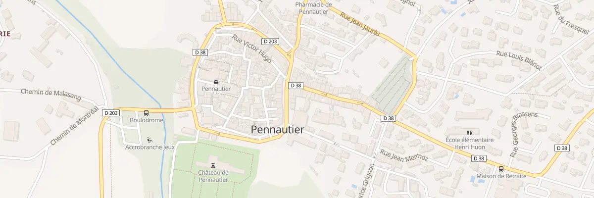 Plan du 4 Av du Portail d’Amont à Pennautier