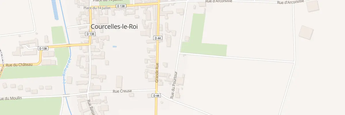 Plan du 5B Rue du Pourtour à Courcelles-le-Roi