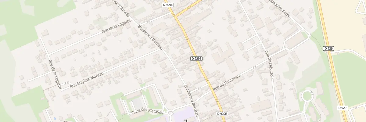 Plan du 76 Rue du Gal Leclerc à Mouy