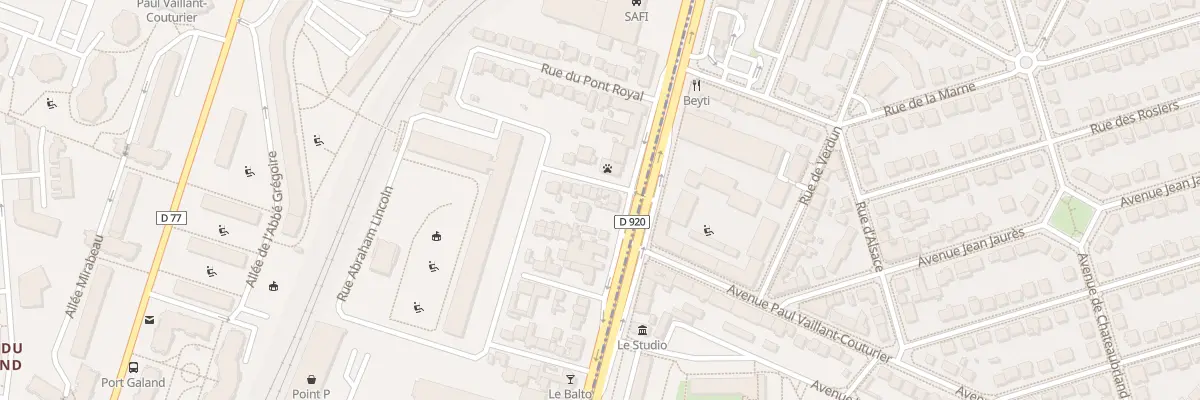 Plan du 252 Av Aristide Briand à Bagneux
