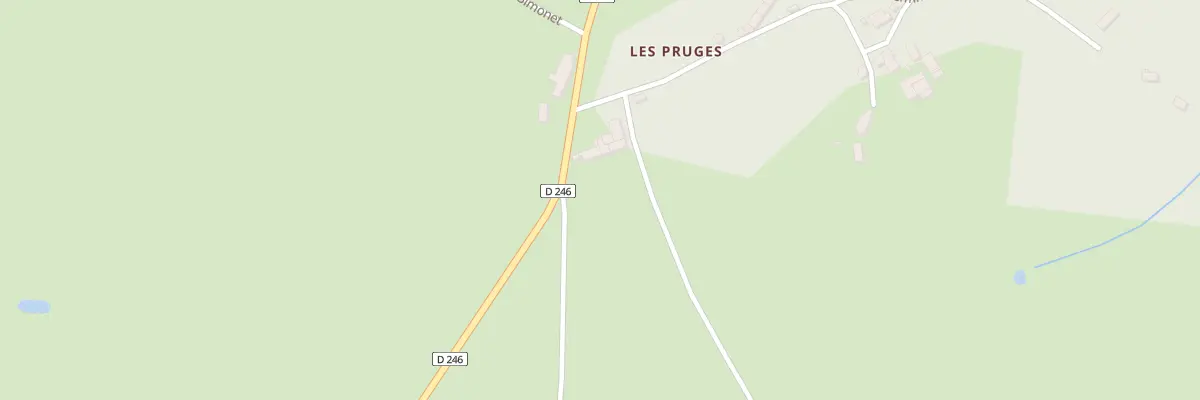 Plan du 5050 Lepruges La Croix Picot à Saint-Palais