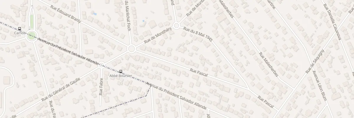 Plan du 13 Rue Pascal à Sainte-Geneviève-des-Bois