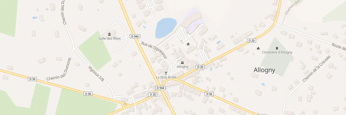 Plan du 4 Pl de la Mairie à Allogny