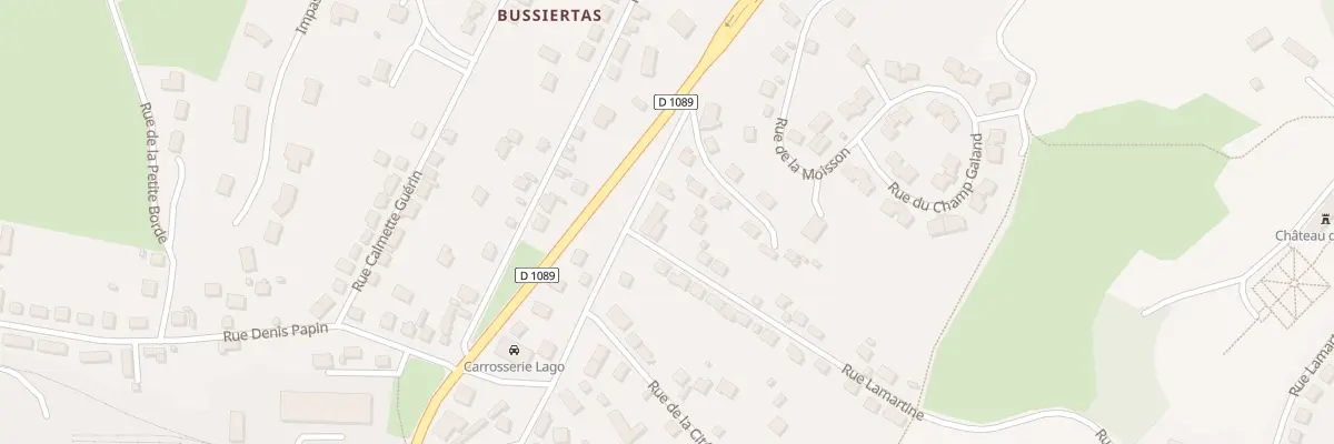 Plan du 56 Imp Jean Jaurès à Ussel