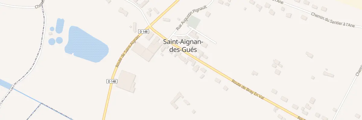 Plan du 12 Rte de Bray En Val à Bray-Saint-Aignan