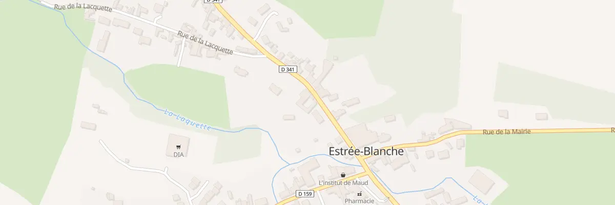 Plan du 235 Rue de Thérouanne à Estrée-Blanche