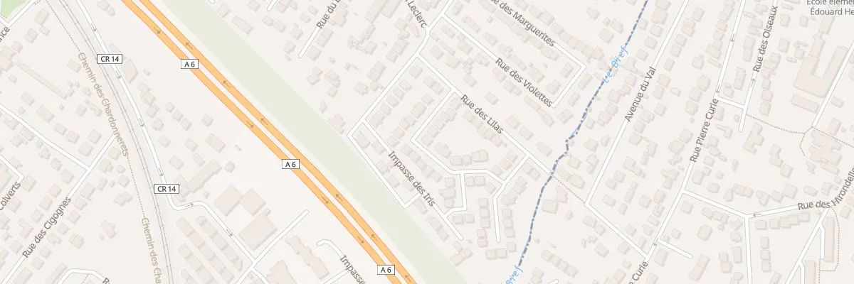 Plan du 11 Rue des Genêts à Chilly-Mazarin