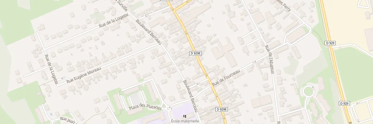 Plan du 78 Rue du Gal Leclerc à Mouy