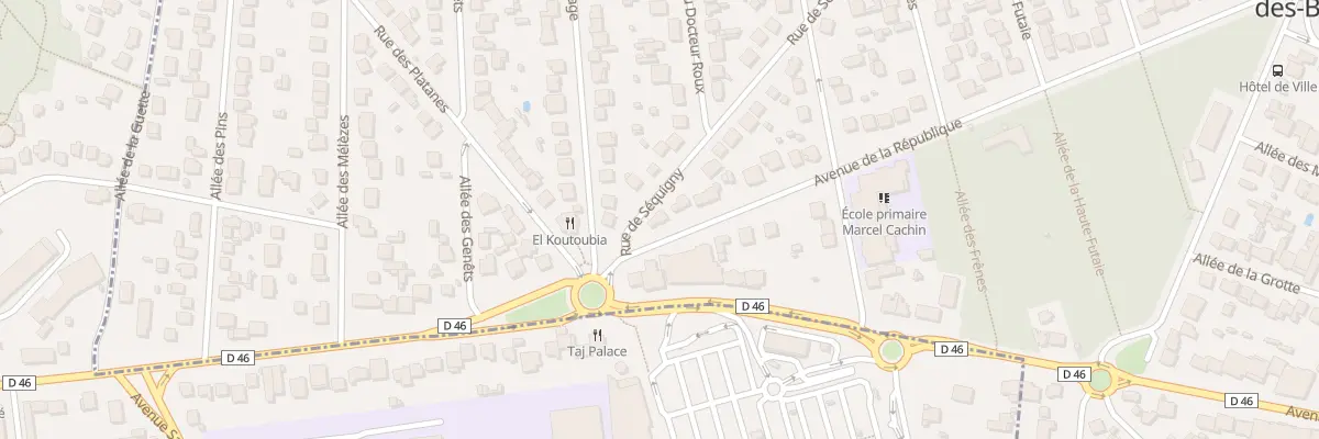 Plan du 2 Rue de Séquigny à Sainte-Geneviève-des-Bois