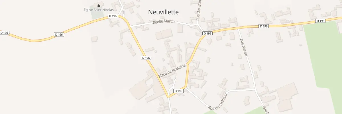 Plan du 198 Pl de la Mairie à Neuvillette