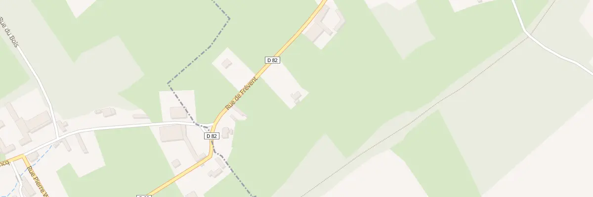 Plan du 17 Rue de Frevent à Sibiville