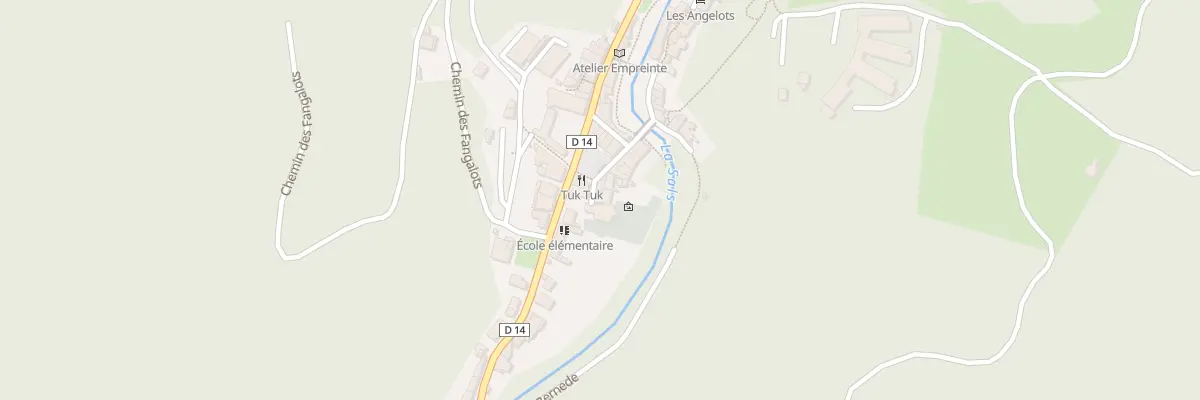 Plan du 88 Le Village à Rennes-les-Bains